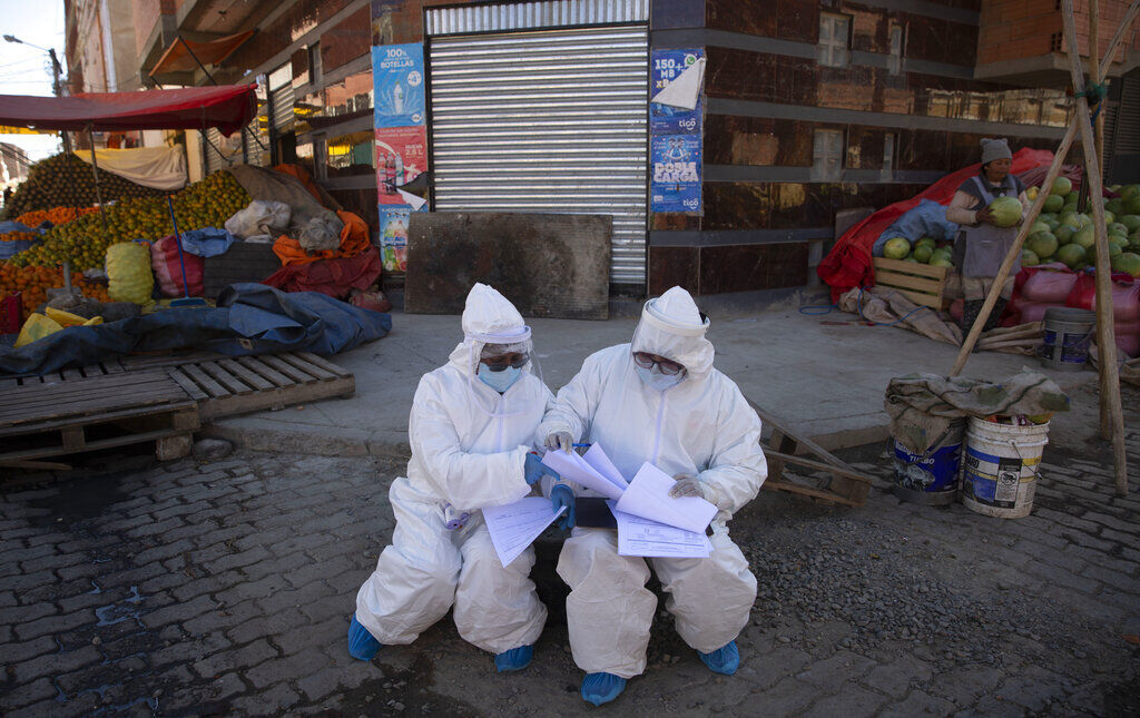 APTOPIX Virus Outbreak Bolivia